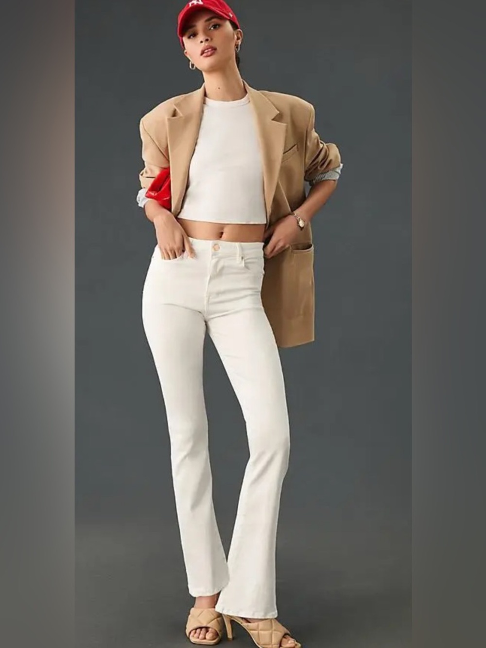 NWT Fidelity Lily High Rose Boot Cut Jeans Size 26